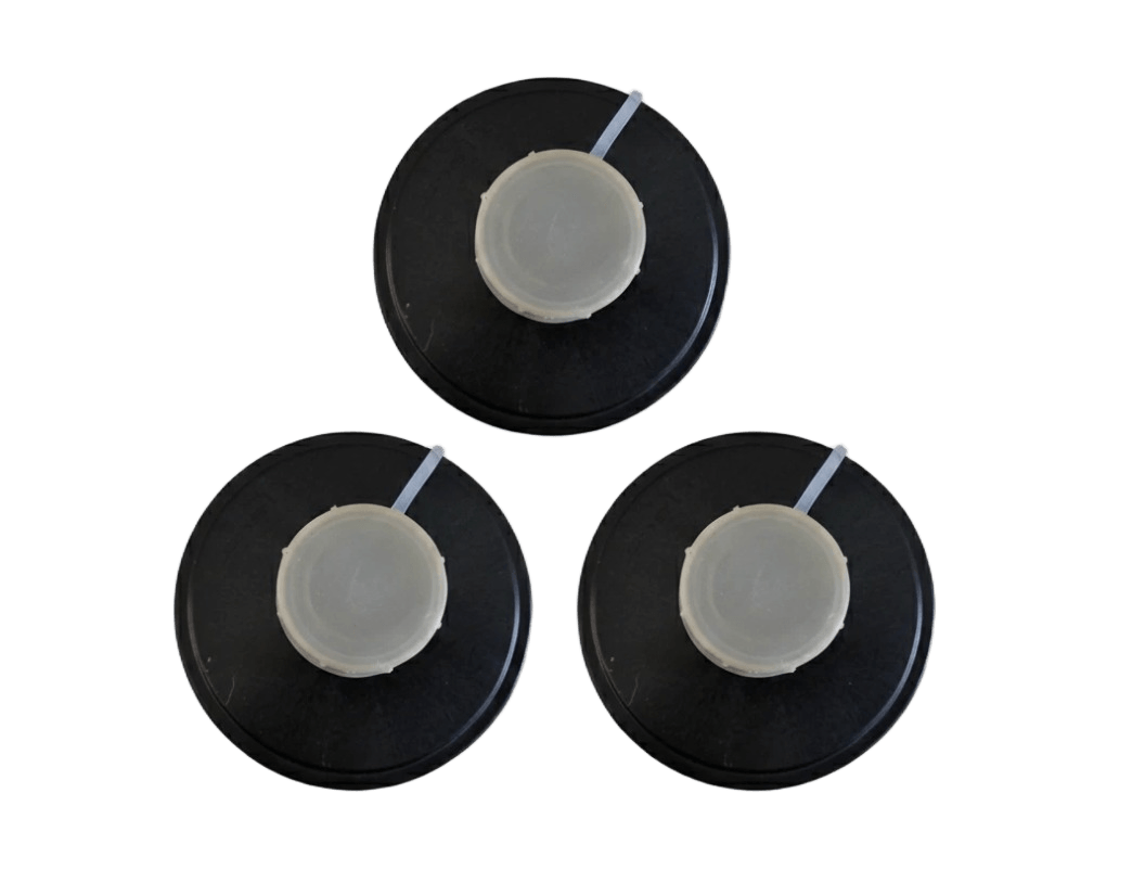 Israeli Civil Defense 40 mm NATO NBC filter triple set - easy breathing design, factory-sealed, CBRN protection